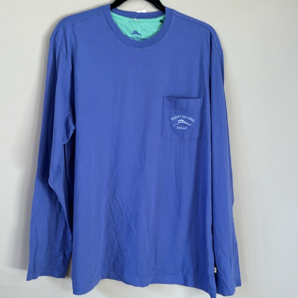 Men’s Tommy Bahama large Bali skyline long sleeve tee